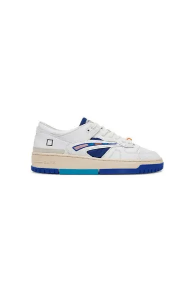 Pantofi sport dama - W421-T8-CO - D A T E - Piele naturala - Alb - Alb