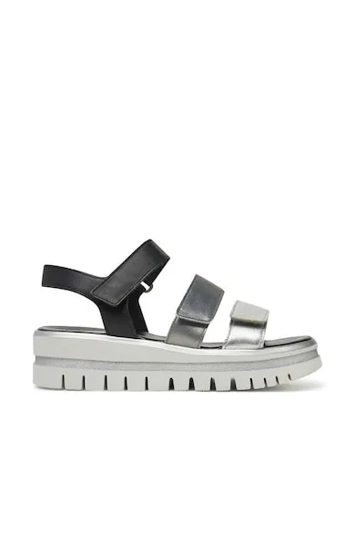 Sandale dama - 64.620.61 - Piele naturala - Argintiu