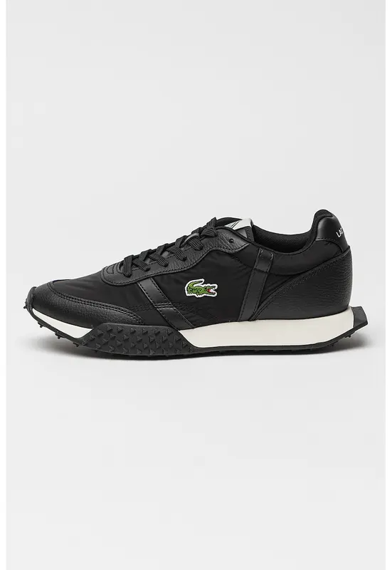 Pantofi sport cu garnituri din piele Spin EVO - Negru