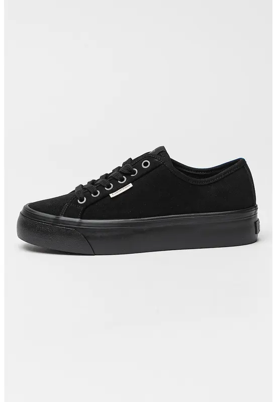 Pantofi sport cu talpa flatform Vulc - Negru