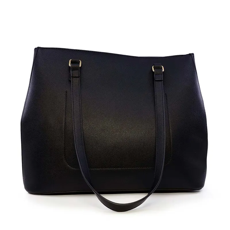 Poșetă shopper femei Valentino Super neagră 1952POSSVBSA9701N — imaginea 2