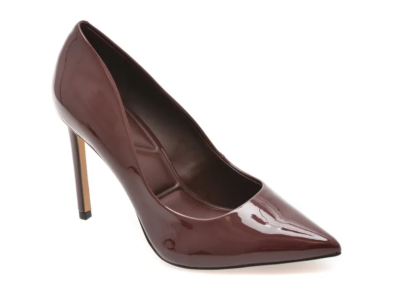 Pantofi eleganti ALDO visinii, STESSY 2.0, din piele ecologica lacuita