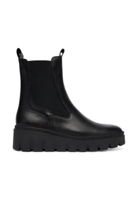 Ghete dama 305412256 - Piele naturala - Negru