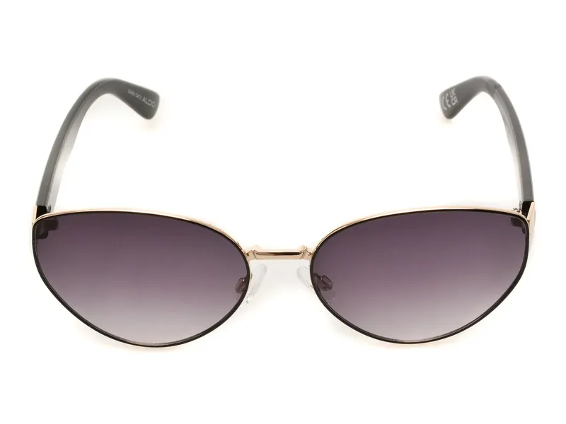 Ochelari de soare negri, RHEA B970, din metal