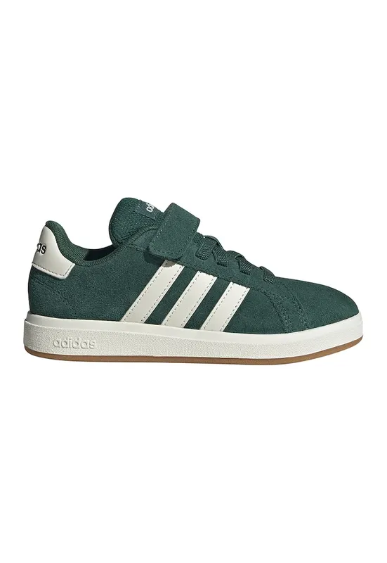 Pantofi sport Grand Court din piele intoarsa cu captuseala din material sintetic - Verde aquamarin