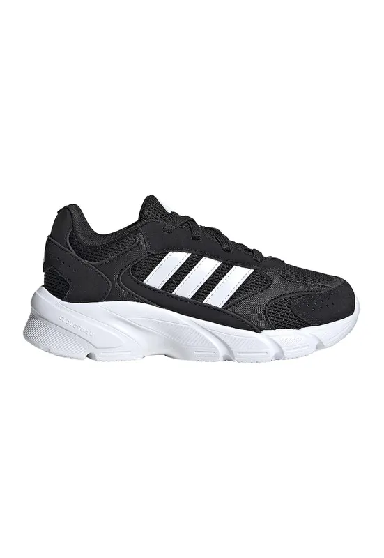 Pantofi sport cu logo Crazychaos 2000 - Negru/Alb optic