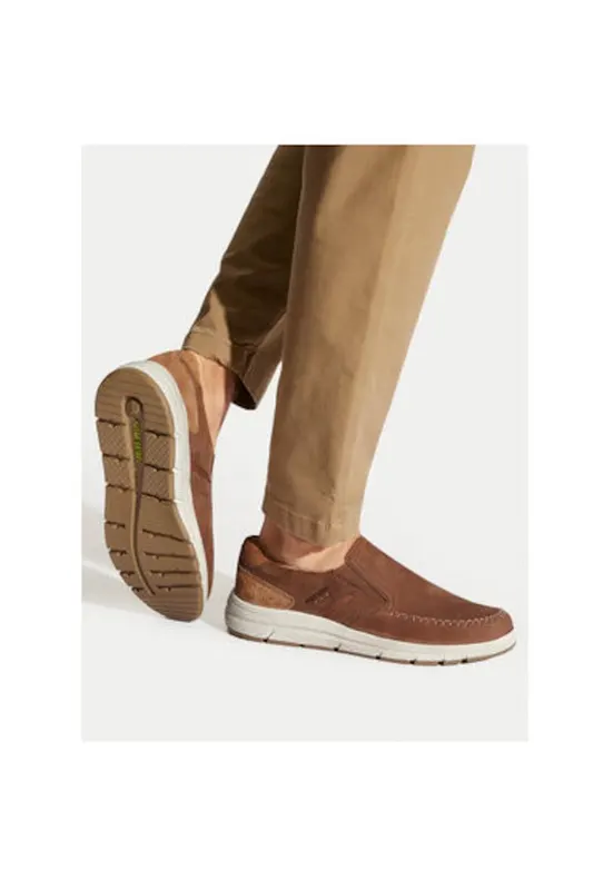 Pantofi barbati 57405 - Piele naturala - Maro