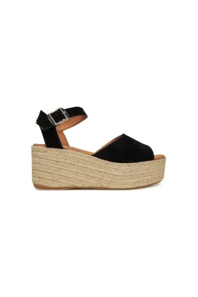 Espadrile dama LFO0767BK31 - Piele naturala - Negru