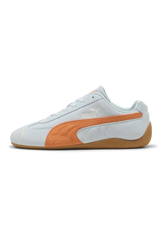 Pantofi sport unisex Speedcat OG din piele intoarsa - Portocaliu/Albastru pal
