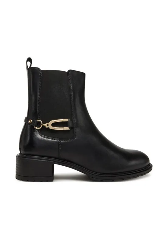 Botine dama - negru - piele naturala