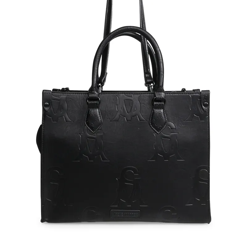 Poșetă tote femei Steve Madden Brola neagră 1661POSSBROLA-XN — imaginea 2