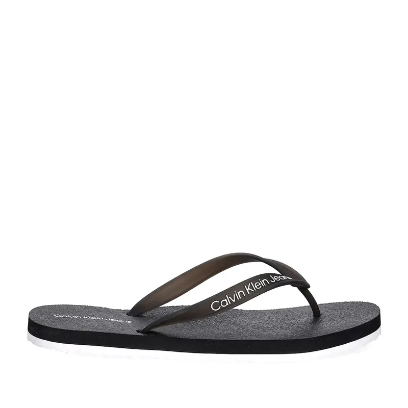Papuci de plajă bărbați CK Jeans negri 2379BSL1265N