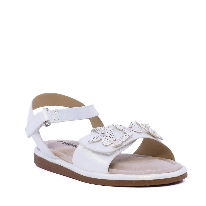 Sandale cu fluturași fete albe 2571FS2324A — imaginea 2