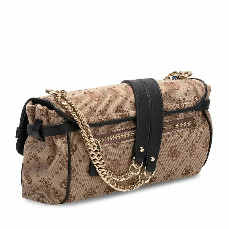 Poșetă crossbody femei Guess Dorothy bej cu logo 912POSSHWJP2231210BE — imaginea 2