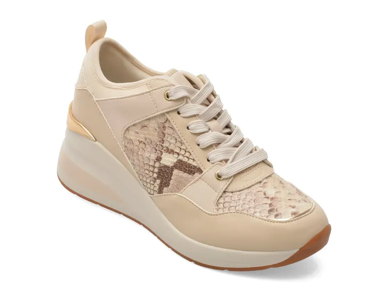 Pantofi sport ALDO bej, DUCIE 287, din piele ecologica