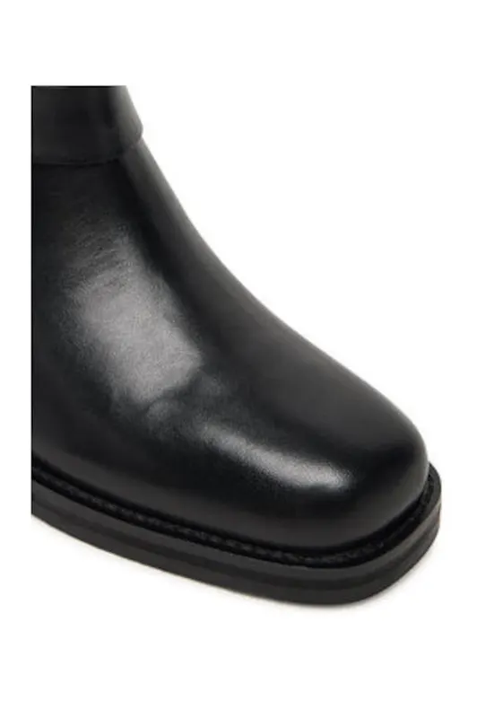 Ghete de dama - 305520890 - piele naturala -