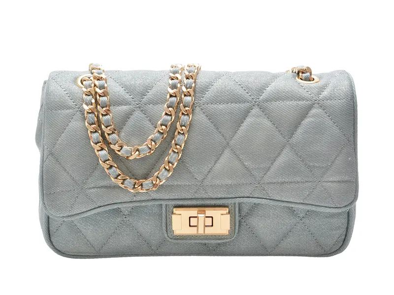 Geanta gri, BELLABAG 407, din material textil