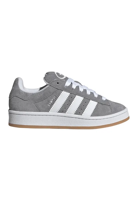 Pantofi sport Campus 00s din piele intoarsa cu garnituri sintetice - Gri/Alb optic
