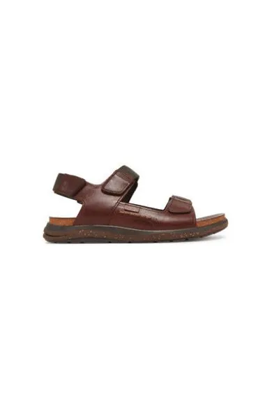 Sandale barbati M0B-0122 - Piele naturala - Maro - Maro