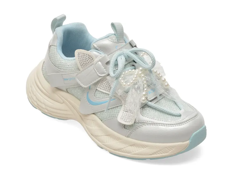 Pantofi sport SELECTION KIDS albastri, 61086, din material textil