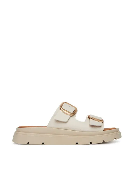 Slapi dama - 1-27239-42 - Piele naturala - Bej
