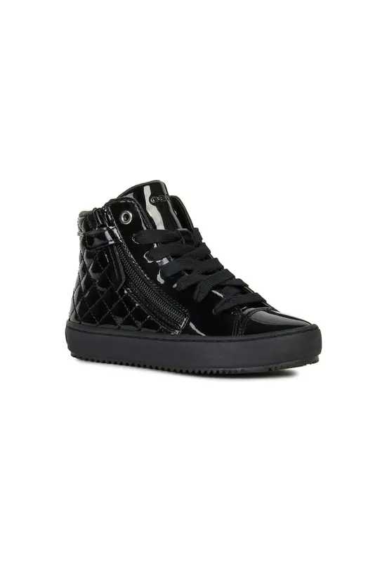 Espadrile fete - J Kalispera - Piele naturala - Negru