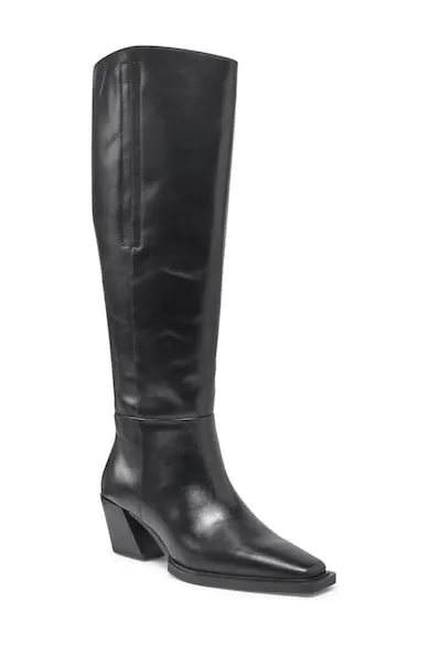 Ghete dama 5221-001-20 - Piele naturala - 35 EU - Negru