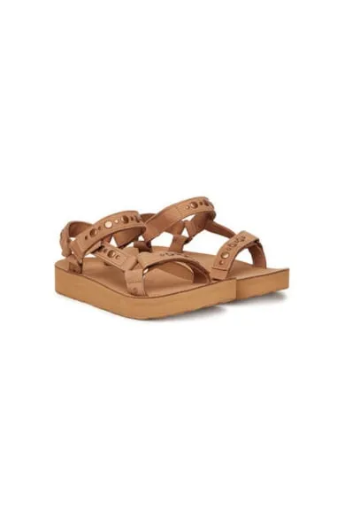 Sandale dama - 1164650 - Piele naturala - Maro