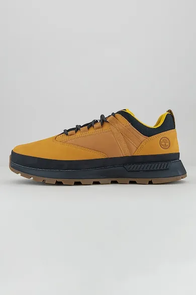 Pantofi sport low cut din piele Euro Trekker - Galben inchis