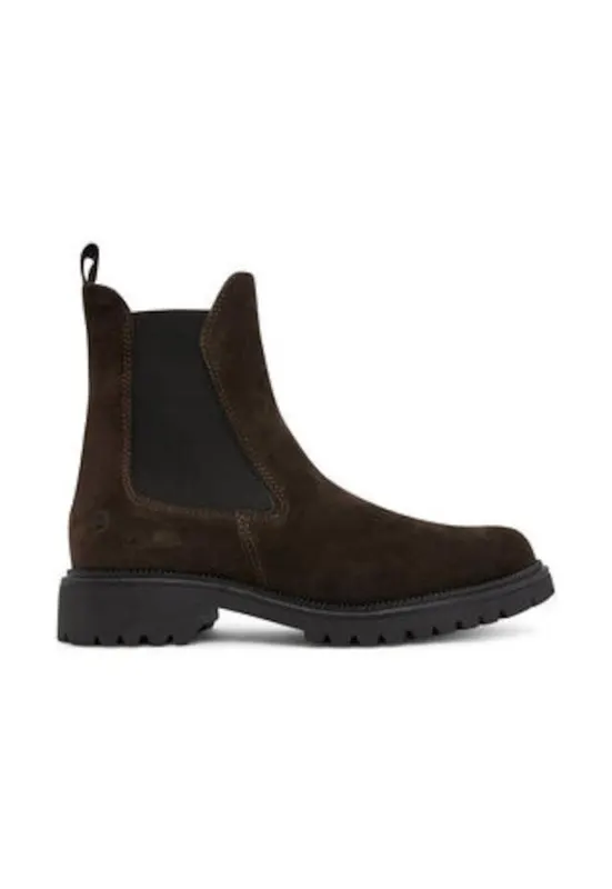 Botine dama 305246776 - Piele naturala - Maro