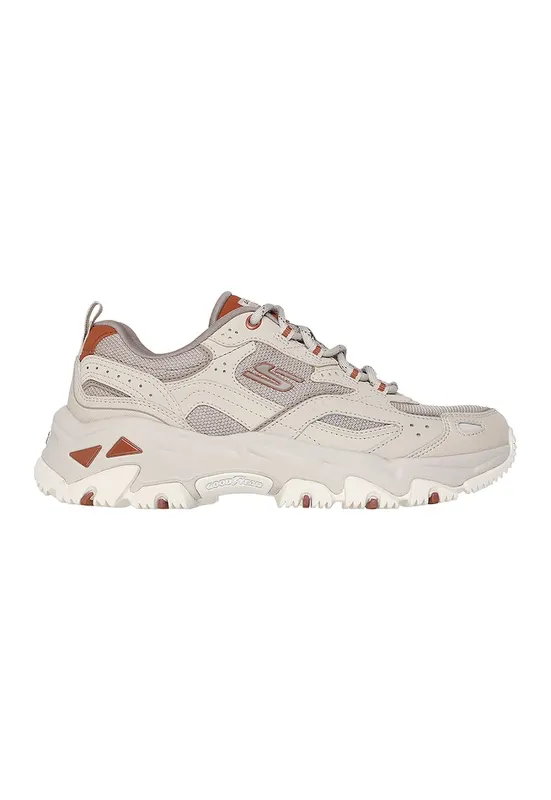 Pantofi sport cu garnituri din piele D'Lites Hiker - Maro taupe deschis
