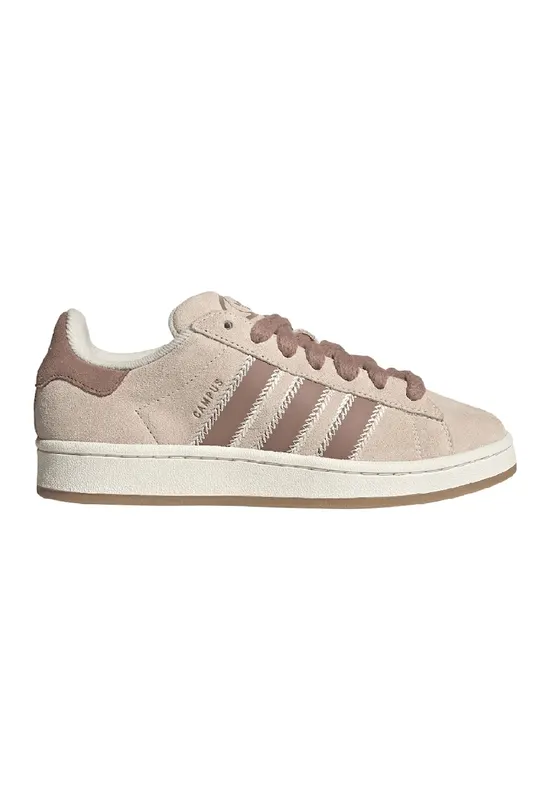 Pantofi sport din piele intoarsa Campus 00S - Bej/Roz/Roz prafuit