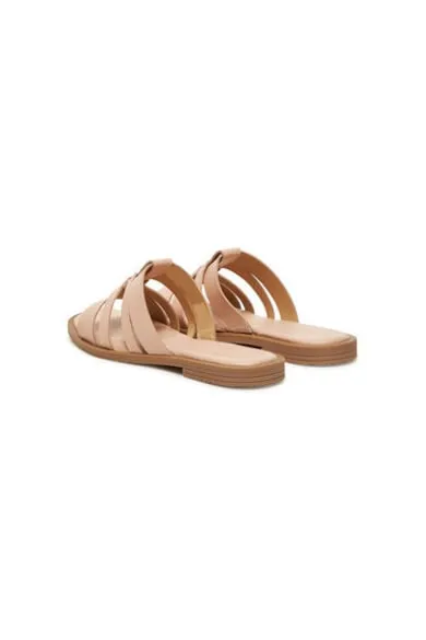 Slapi dama - 1-27103-42 - Piele naturala - Roz
