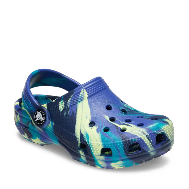 Saboți băieți CROCS Classic Marbled Clog navy 3901MSL207464BL — imaginea 2