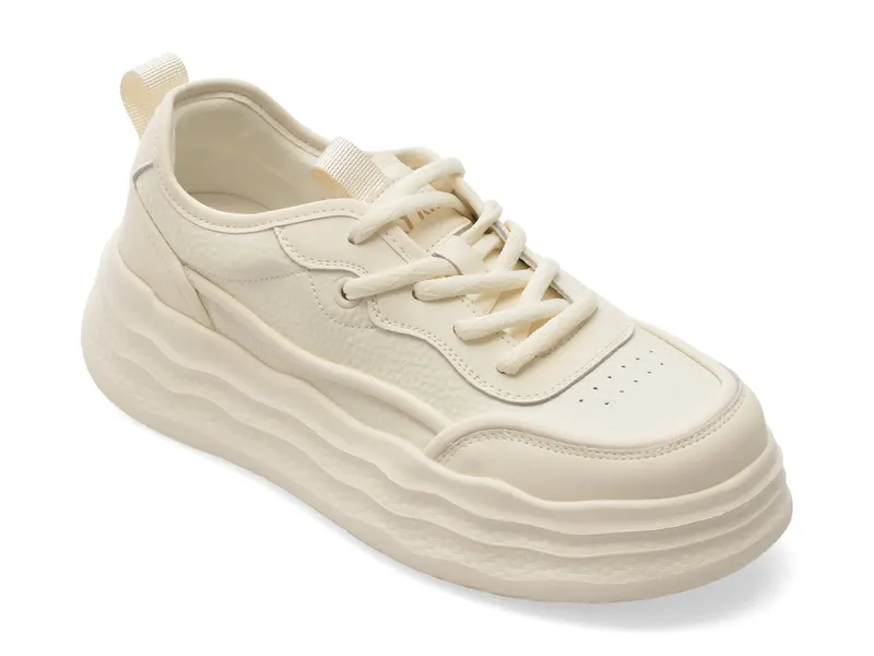 Pantofi sport GRYXX albi, 2805, din piele naturala