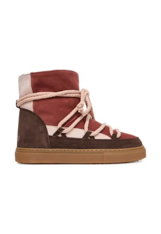 Ghete de zapada pentru femei - 305627377 - piele naturala - multicolor