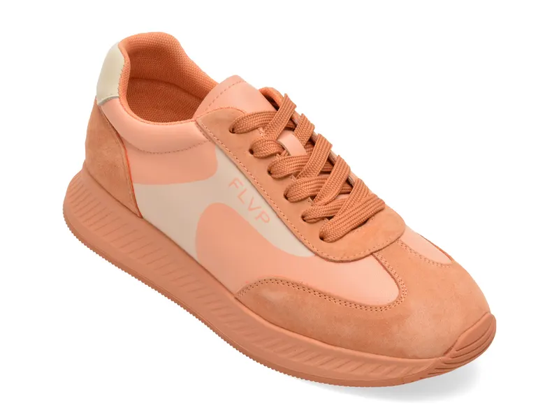Pantofi sport FLAVIA PASSINI portocalii, A12523, din piele naturala