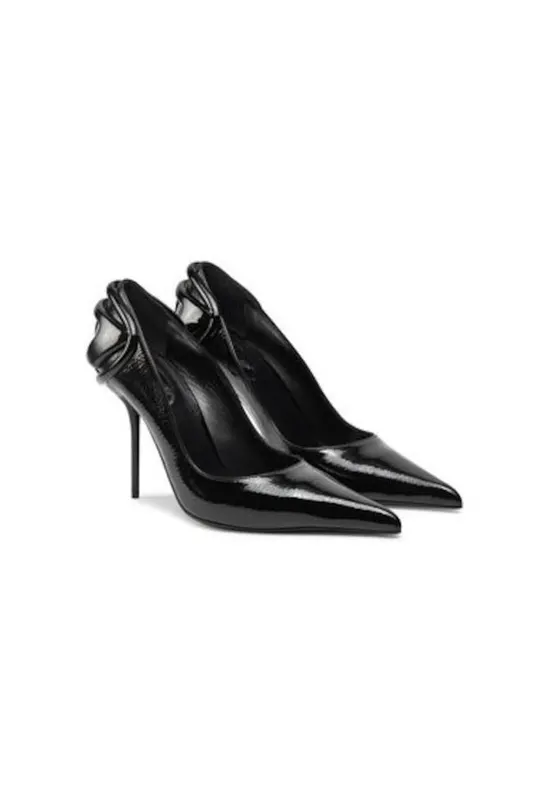 Pantofi dama Y03426P0691 - Piele ecologica - Negru - Negru