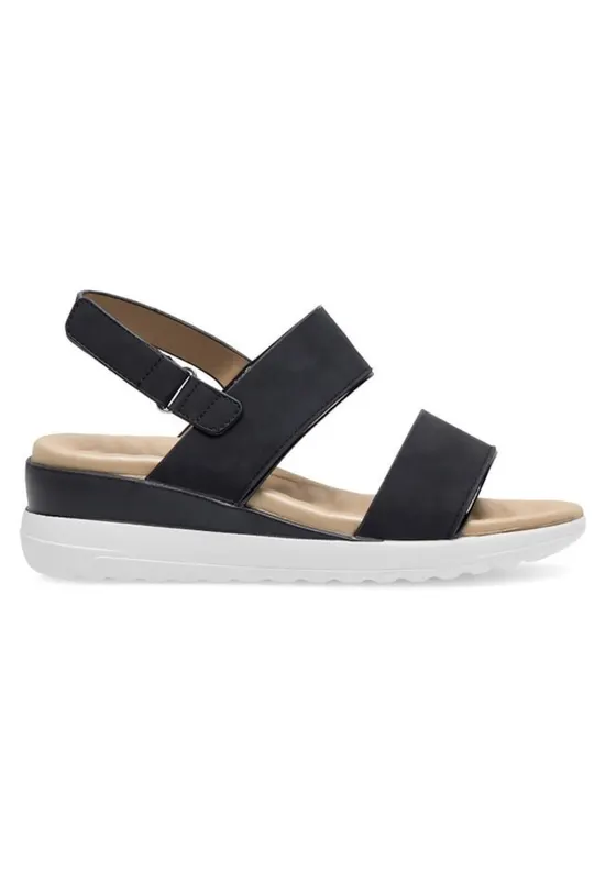 Sandale dama - 590558858664740 - Sintetic - Negru
