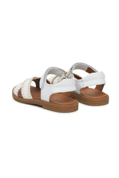 Sandale fete - 7889522 - Piele naturala - Alb - Alb
