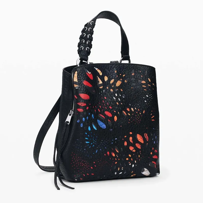 Rucsac femei DESIGUAL negru 2182RUCSSAKP25N — imaginea 2