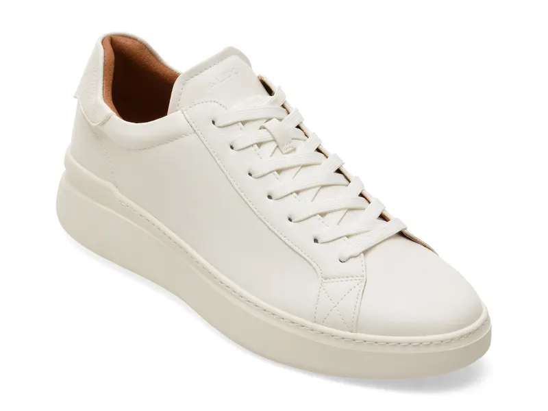 Pantofi sport ALDO albi, TODDY 100, din piele ecologica