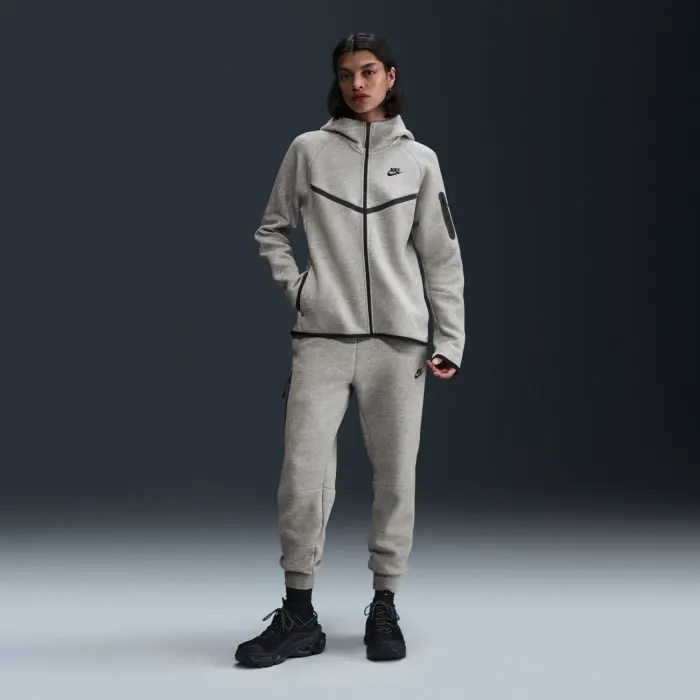 Bluza cu fermoar Nike W Nsw Tch Flc Wr Fz Hdy 2