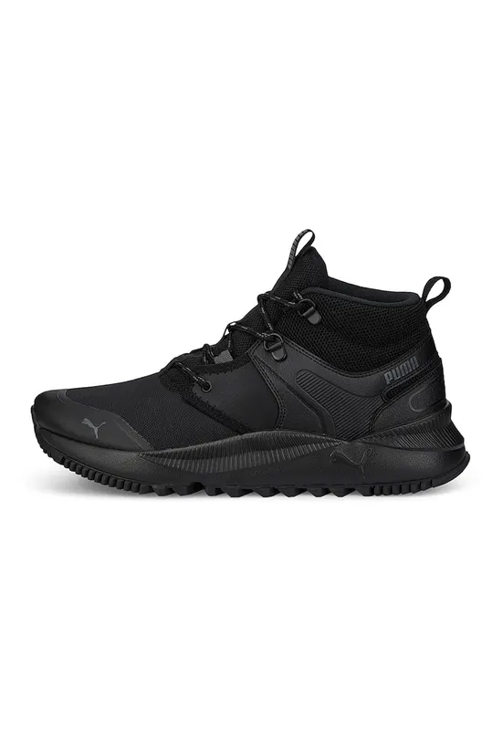 Pantofi mid-cut cu insertii textile Pacer Future TR - Negru