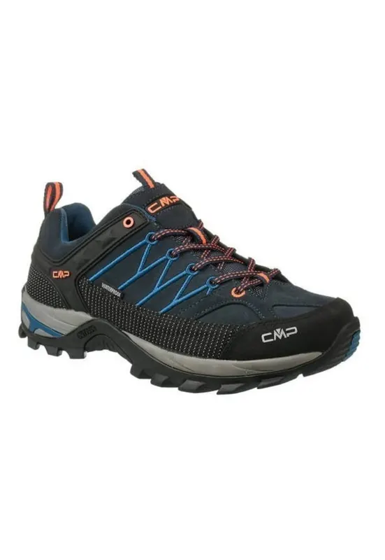 Pantofi Piele naturala - Trekking - Negru - Negru
