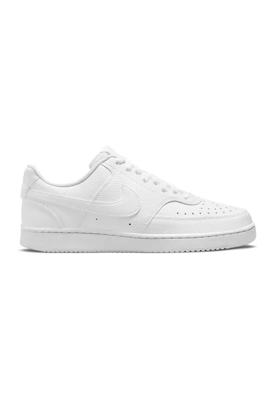 Pantofi sport Court Vision Low Next Nature din piele ecologica - Alb optic