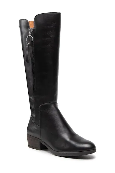 Ghete dama W1U-9653 - Piele naturala - 38 EU - Negru