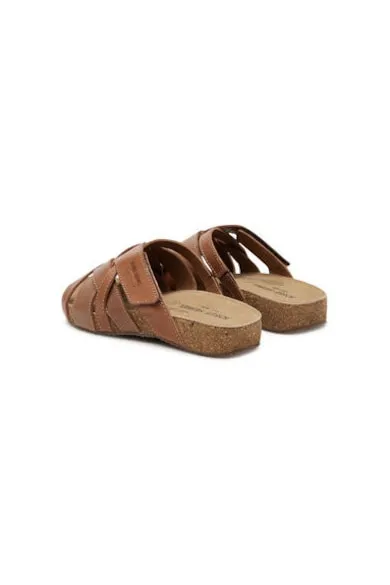 Slapi dama - 78574 - Piele naturala - Maro