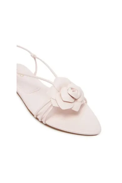Sandale dama - 13986282 - Piele ecologica - Roz