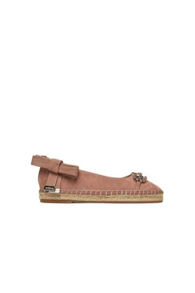 Espadrile dama V250250 - Piele naturala - Roz